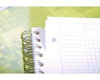 Notebook Bind'o Block A4 + 160 pg with perforation 4 holes