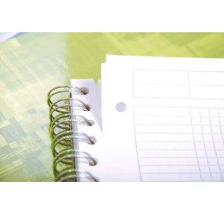 Notebook Bind'o Block A4 + 160 pg with perforation 4 holes