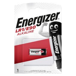 Blister van 1 batterij Energizer E90 - LR01