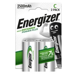 Blíster 2 Pilas recargables Energizer HR14 - C