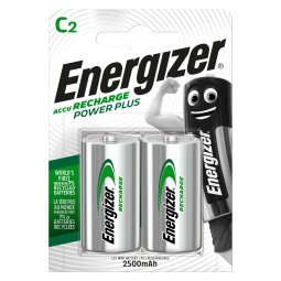 Herlaadbare batterijen Energizer HR14 blister van 2