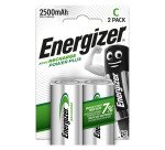 Pile rechargeable C - HR14 Energizer - Blister de 2 accus