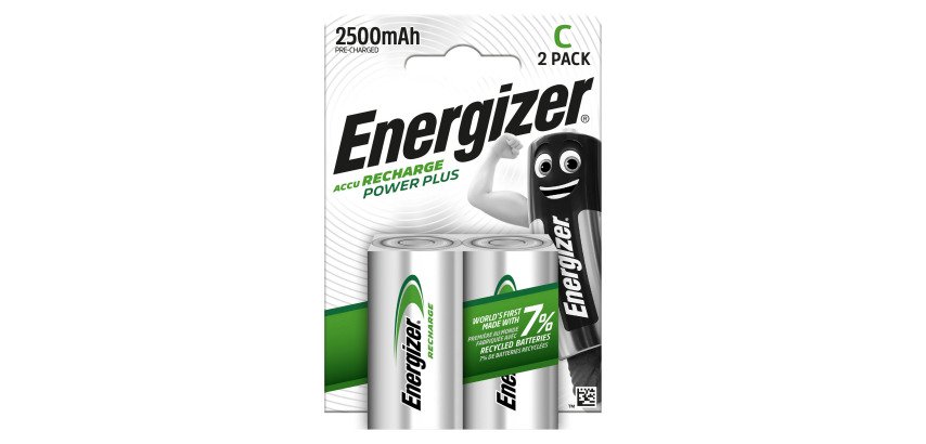 Pile rechargeable C - HR14 Energizer - Blister de 2 accus