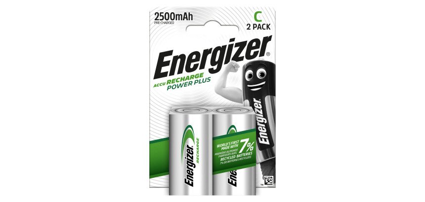Pile rechargeable C - HR14 Energizer - Blister de 2 accus