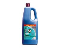 Crème à récurer désinfectante avec javel Cif crème active - Flacon de 2 litres