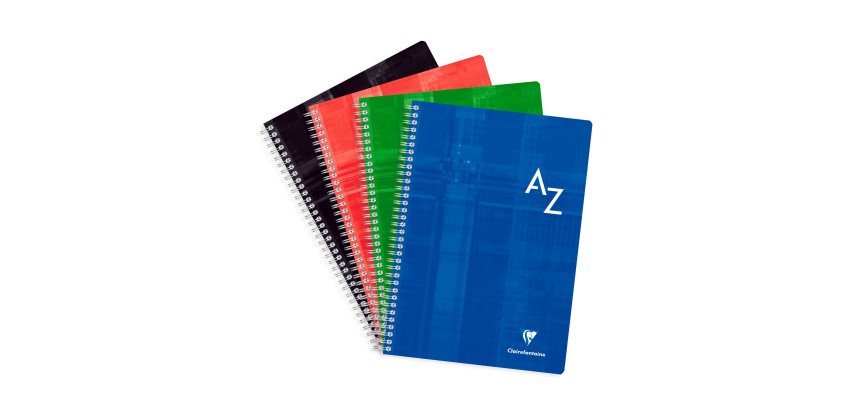Répertoire Alphabétique spirale Clairefontaine Metric A4 21 x 29,7 cm 180 pages