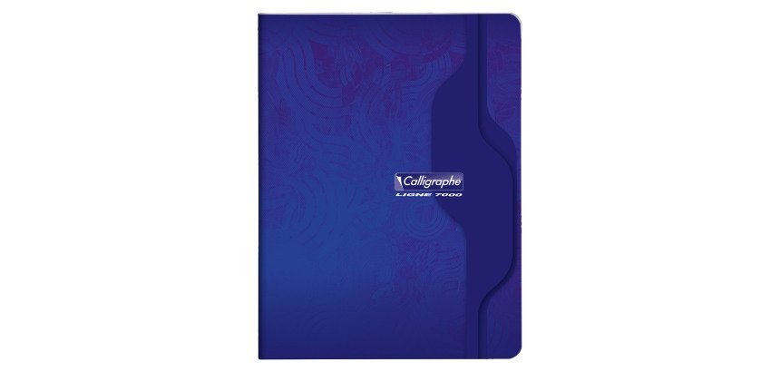 Cahier piqué Calligraphe 17 x 22 cm petits carreaux 96 pages