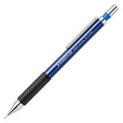 Portemine rechargeable Mars Staedtler pointe 0,7 mm B bleu