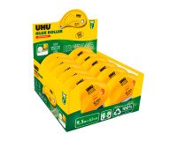 Pack de 10 rollers de pegamento permanente Uhu - Longitud 9,5 m + 2 gratuitos