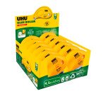 Pack de 10 rollers de pegamento permanente Uhu - Longitud 9,5 m + 2 gratuitos