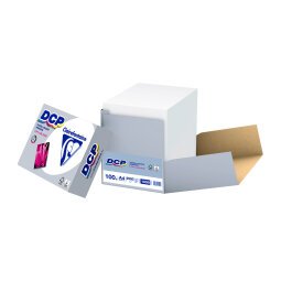 Papier A4 weiß 100 g Clairefontaine DCP - Box von 2500 Blatt