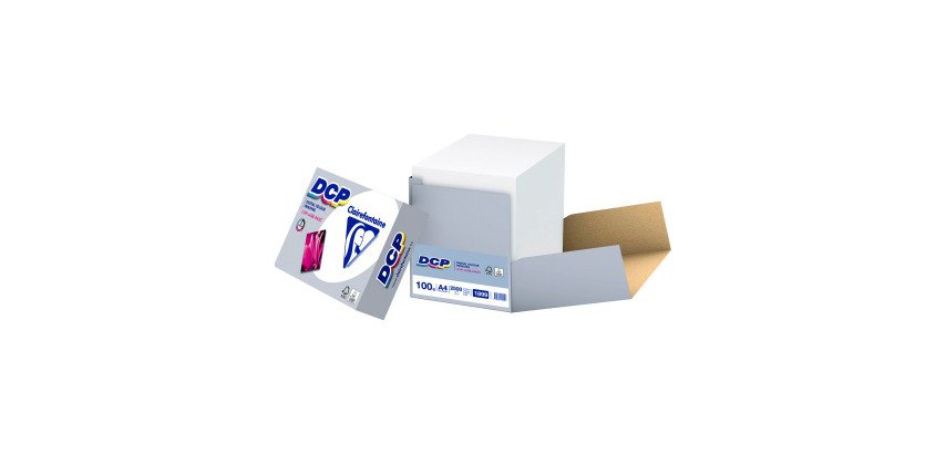 Paper A4 white 100 g Clairefontaine DCP - Box of 2500 sheets