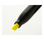 Surligneur Pilot FriXion effaçable pointe biseautée jaune