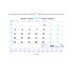 Calendrier mensuel 2027 Brepols