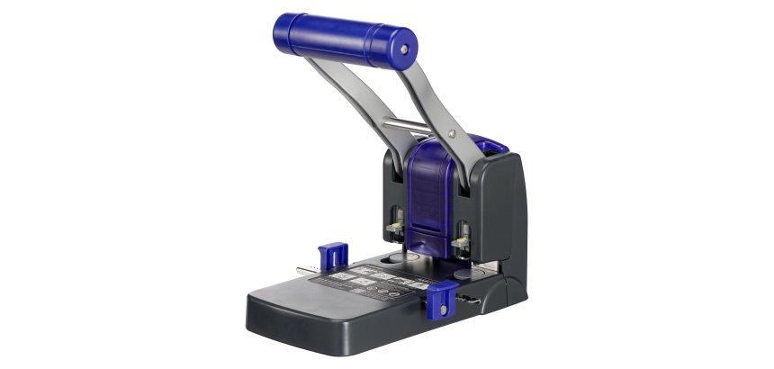 Perforateur gros travaux 2 à 4 trous P1100 Raspesco - capacité 100 feuilles - gris