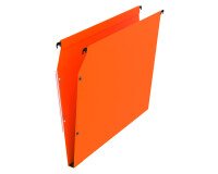 Suspension files for cabinets 33 cm in kraft Premium Bruneau bottom 15 mm orange