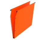 Dossier suspendu pour armoires kraft Premium Bruneau fond 15 mm orange