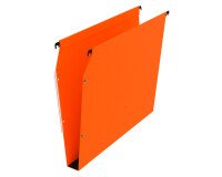 Carpetas colgantes para armarios 27 x 33 cm A4 Kraft naranja Bruneau lomo 30 mm