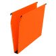 Hangmappen voor kasten 33 cm in standaard kraft Bruneau bodem 30 mm oranje