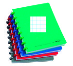 Cahier Atoma A5 - quadrillé 5 x 5 - 144 pages