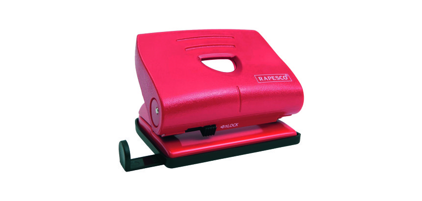 Perforadora de escritorio Rapesco 2 agujeros capacidad 22 hojas