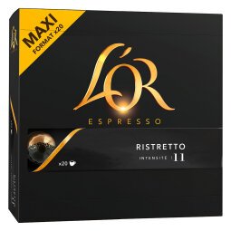 Capsules de café L'Or Espresso Ristretto - Boîte de 20