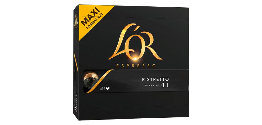 Capsules de café L'Or Ristretto - Paquet de 20