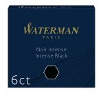 Cartouches courtes pour stylos plumes Waterman – Boîte de 6