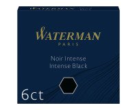 Cartouches courtes pour stylos plumes Waterman – Boîte de 6