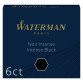 Cartouches courtes pour stylos plumes Waterman – Boîte de 6