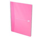 Cahier spirale Oxford My Colour A4 21 X 29,7 cm - petits carreaux - 100 pages