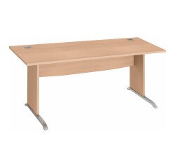 Mesa recta patas "L" madera Bruneau Excellens