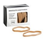 Bracelets caoutchouc longueur 200 mm largeur 16mm - Boîte de 100 g