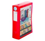 Boîte de classement plastique Viquel personnalisable dos 8 cm