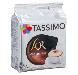Cápsulas de café Tassimo L'Or Cappuccino - Paquete de 8