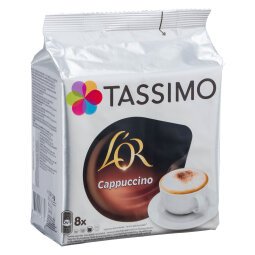Cápsulas de café Tassimo L'Or Cappuccino - Paquete de 8