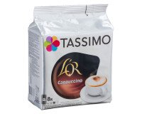 Cápsulas de café Tassimo L'Or Cappuccino - Paquete de 8