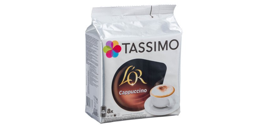 Coffee capsules Tassimo Cappuccino L'Or - pack of 8