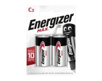 Pilas alcalinas Baby C LR14 Energizer Max - Blister de 2 pilas 
