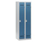 Vestiaire Color - 2 colonnes monobloc/industrie propre