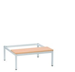 Socle banc 80 cm - vestiaire color