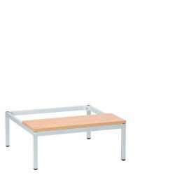 Socle banc 80 cm - vestiaire color
