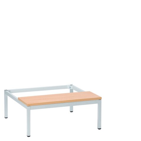 Socle banc 80 cm - vestiaire color