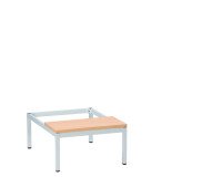 Socle banc 60 cm - vestiaire color