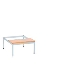 Socle banc 60 cm - vestiaire color