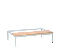 Socle banc pour vestiaires Color Monobloc