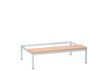 Socle banc pour vestiaires Color Monobloc