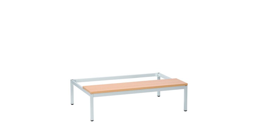 Socle banc pour vestiaires Color Monobloc