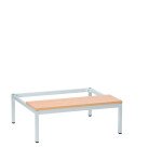 Socle banc 90 cm - vestiaire color