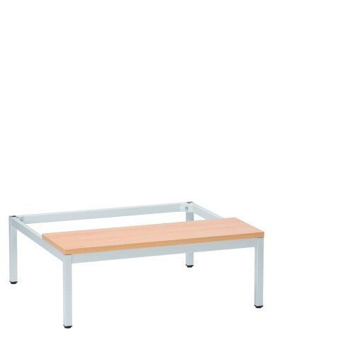 Socle banc 90 cm - vestiaire color